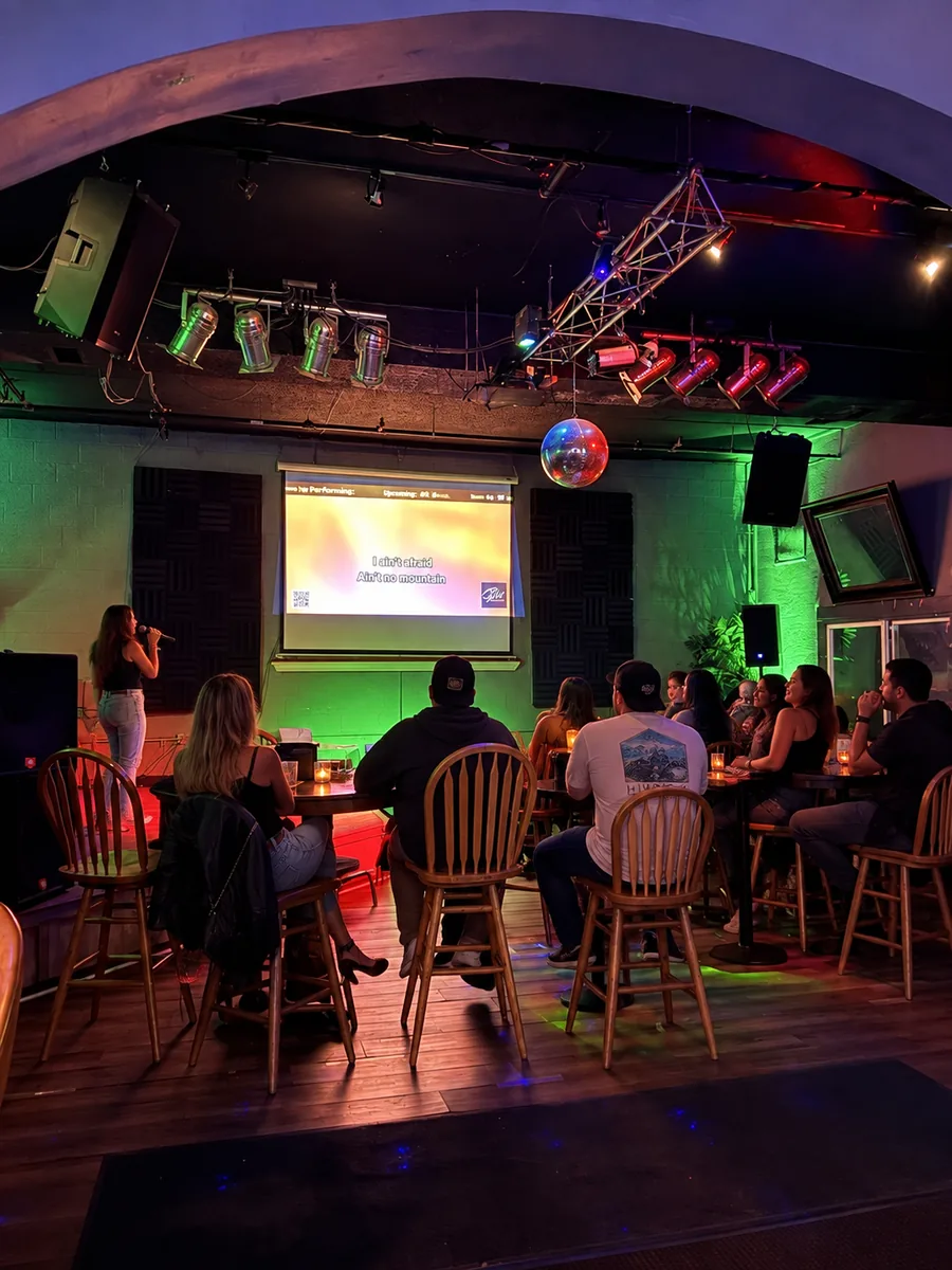 Karaoke night at The Tavern